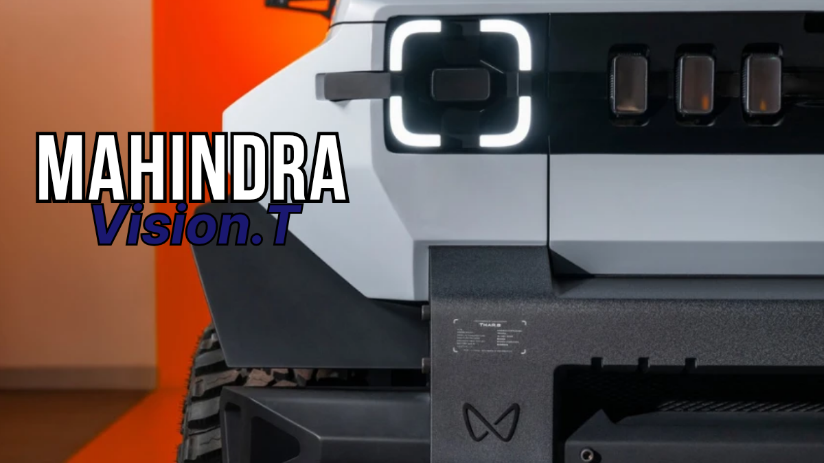 Mahindra Vision.T Concept Teased Ahead of Launch