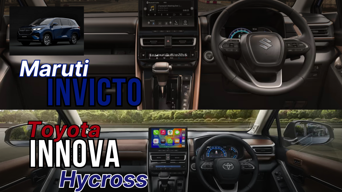 Maruti Suzuki Invicto vs Toyota Innova Hycross: How Do They Compare?